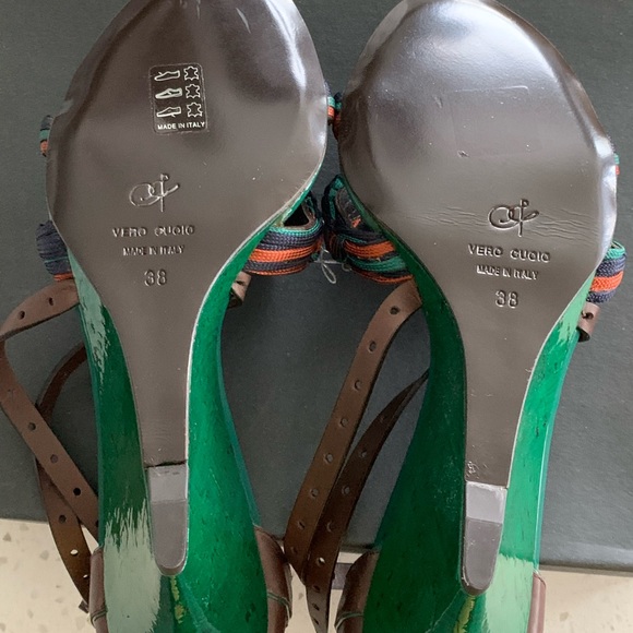 Like New 🔥 Proenza Schouler Braided Accent Leather Sandals - Picture 10 of 10